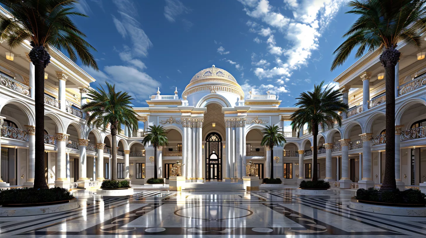 أفضل شركة تصميم واجهات كلاسيكية رومانية في السعودية والشرق الأوسط